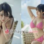 Yin Ning Ning sưởi ấm mùa đông bằng bộ bikini nóng bỏng